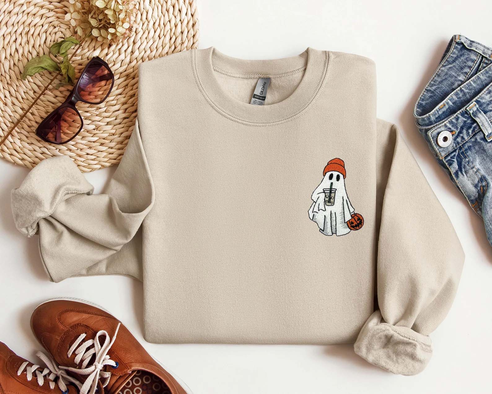 Little Ghost Ice Coffee Sweatshirt