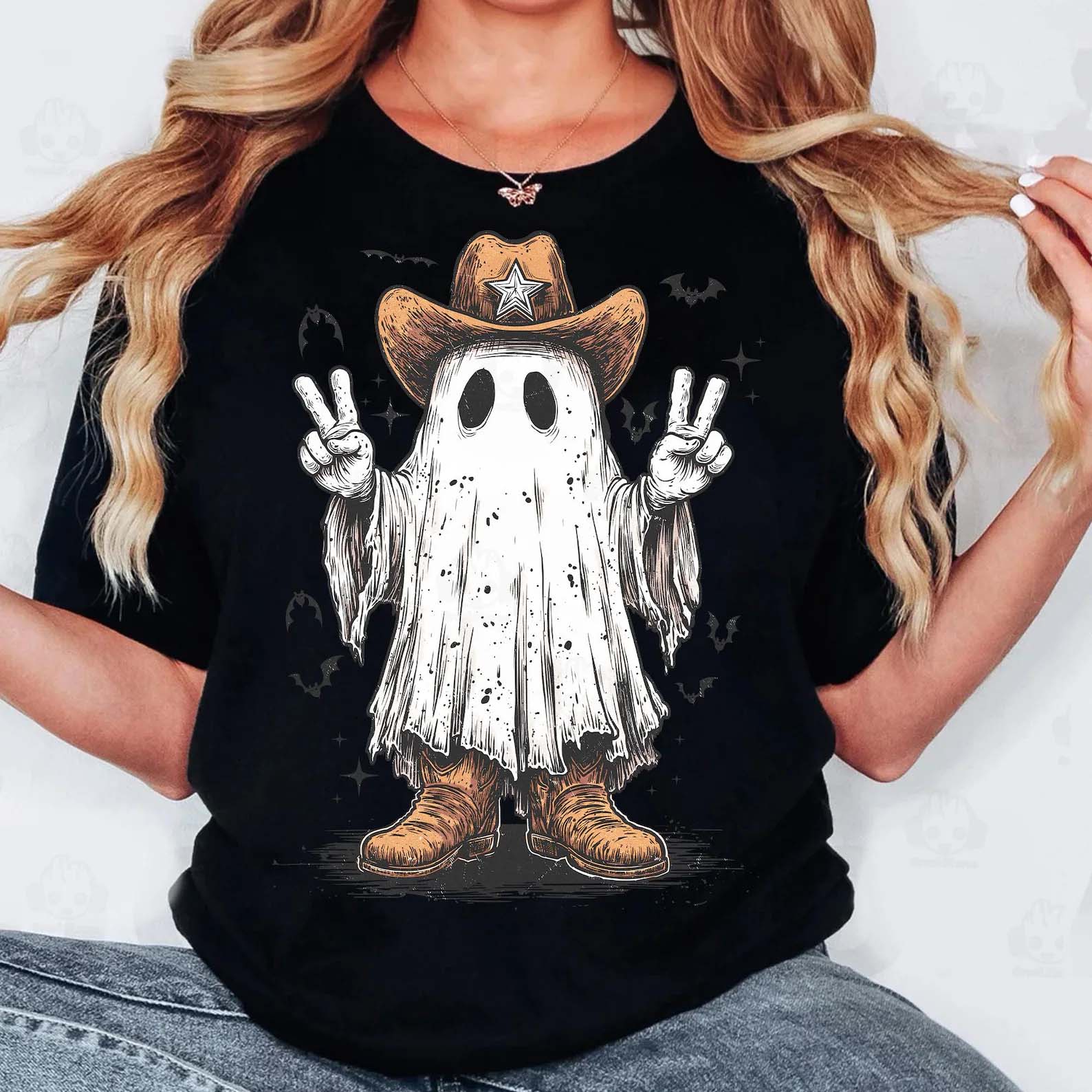 Western Halloween Cowgirl, Howdy Halloween Shirt