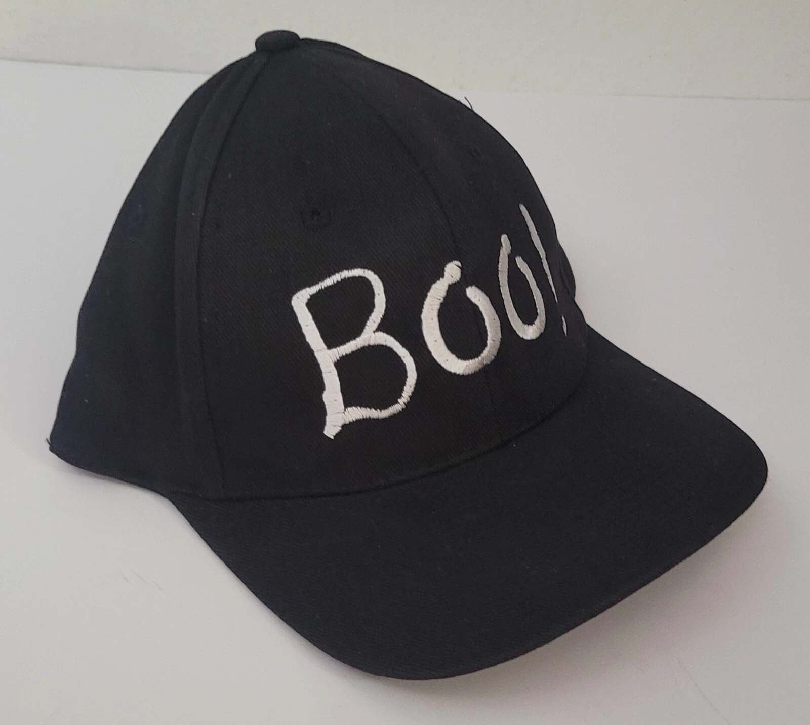 Halloween Boo! Black Baseball Cap