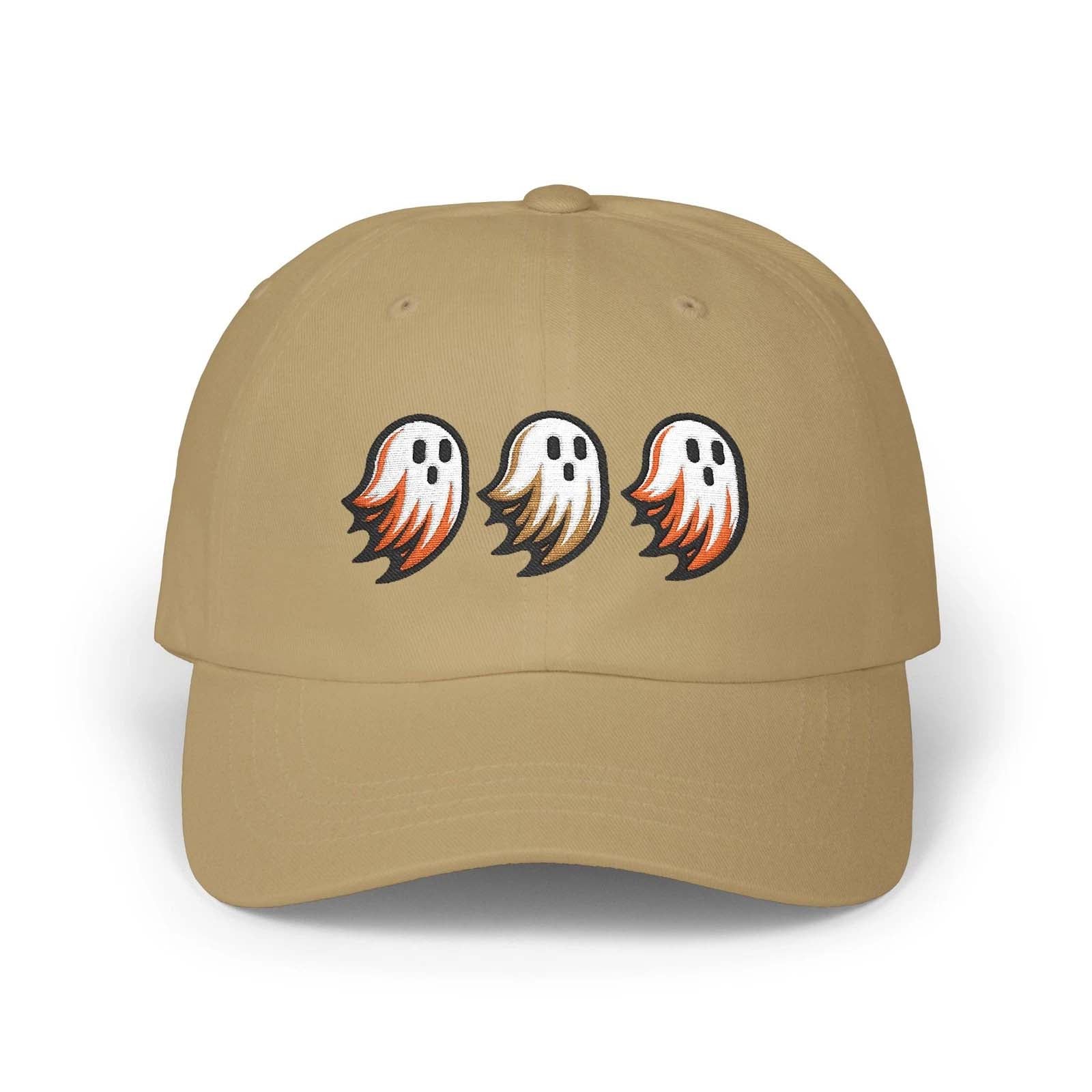Ghost Trio Classic Cap, Halloween Hat