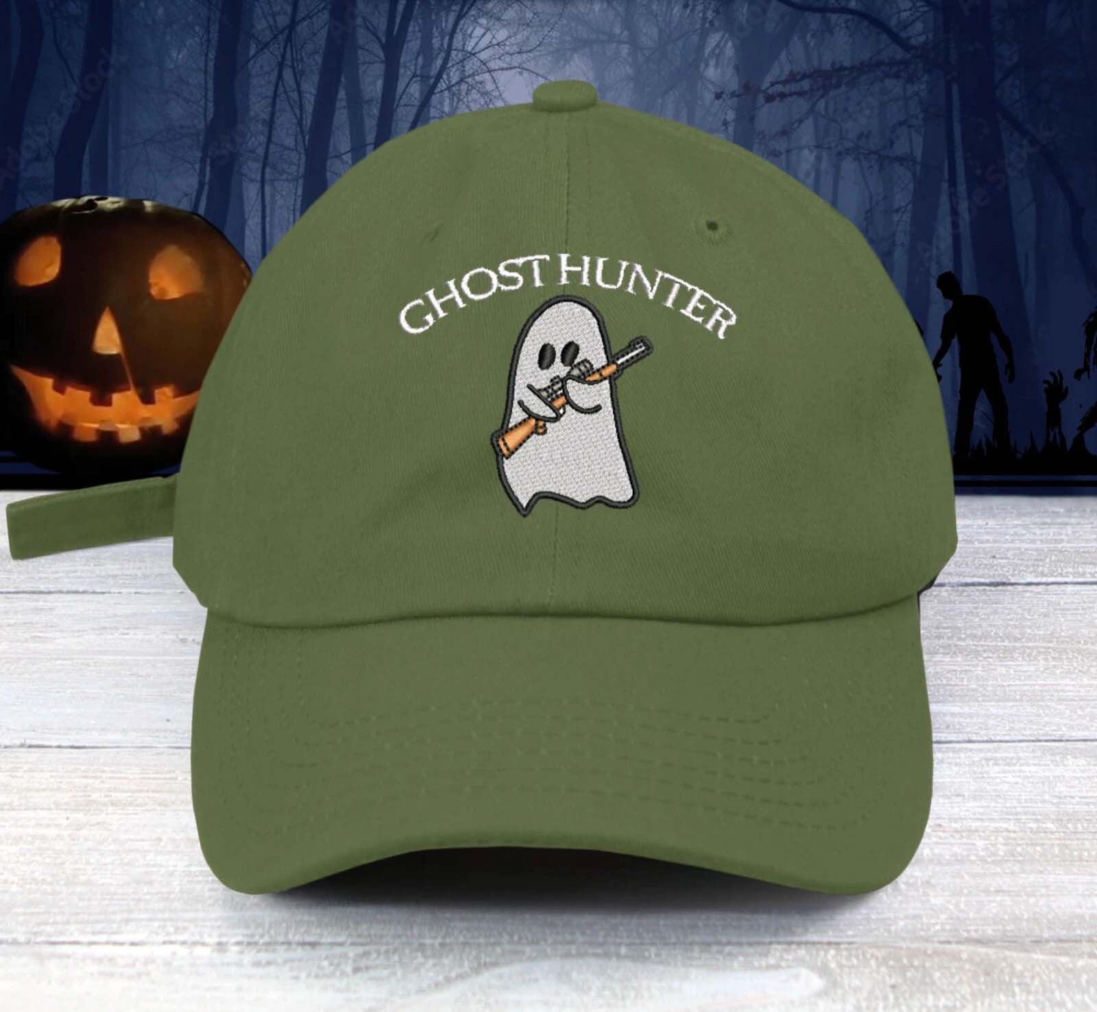 Ghost Hunter embroidered Low Profile Baseball Cap