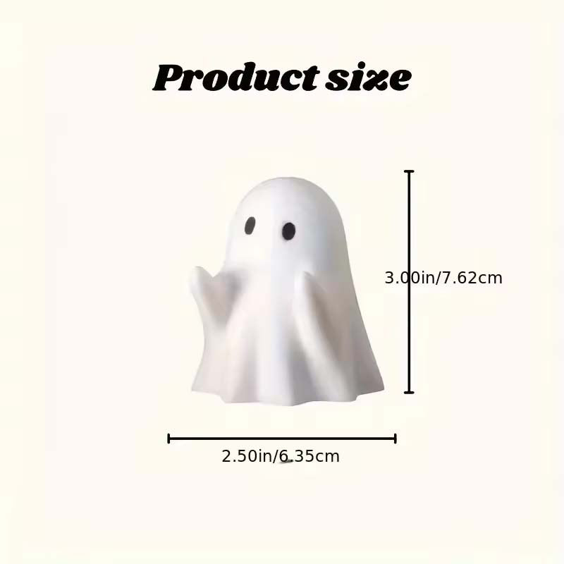 2025 Hot Selling Cute Ghost Pen Holder Home Study Office Desktop Multifunctional Funny Halloween Pen Holder Decoration Ornaments