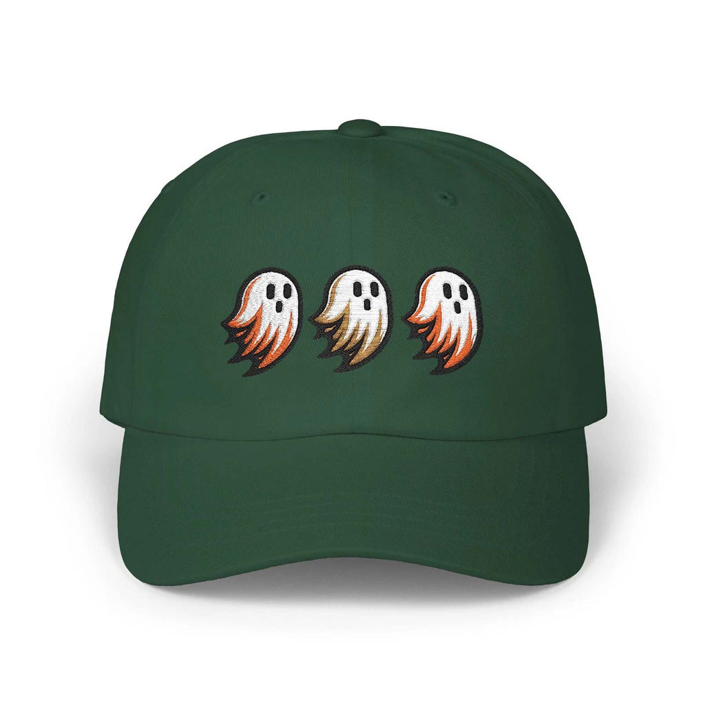 Ghost Trio Classic Cap, Halloween Hat