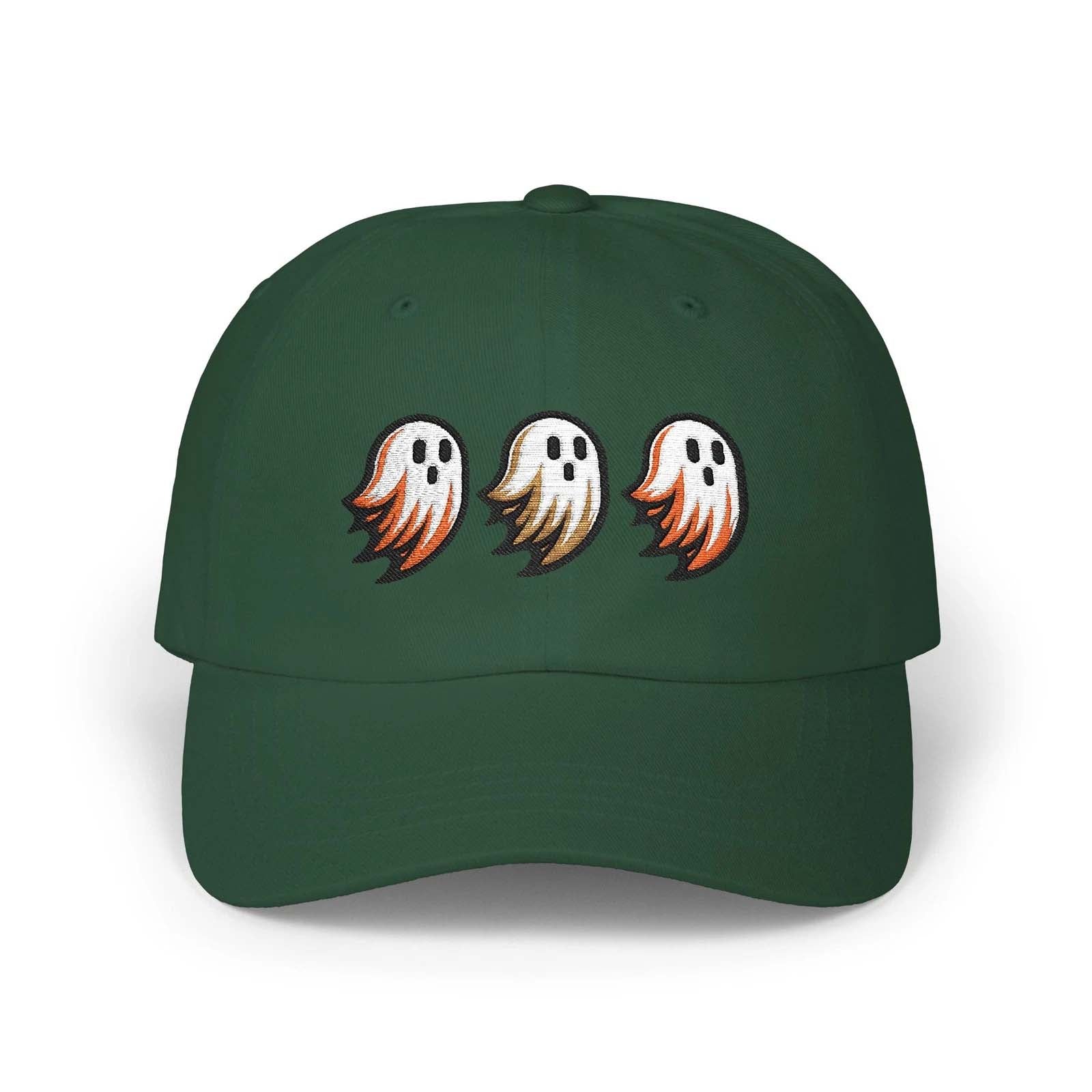 Ghost Trio Classic Cap, Halloween Hat