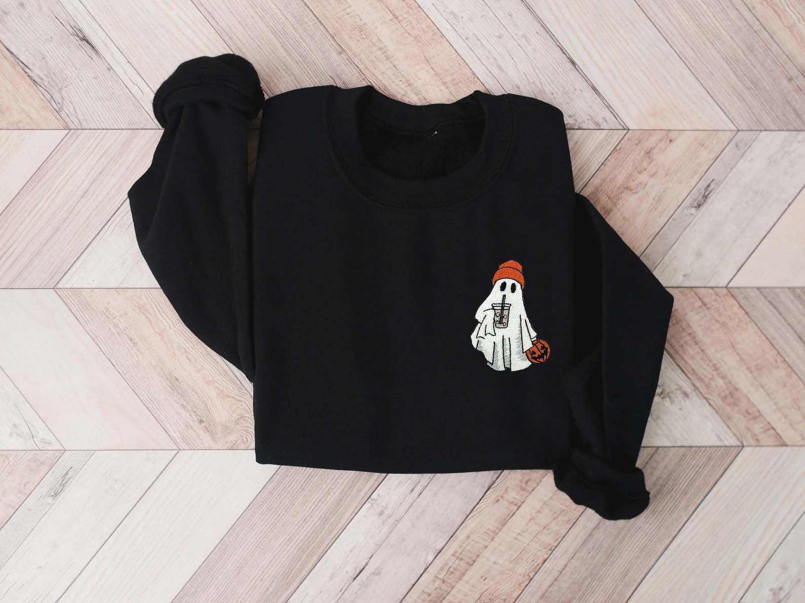 Little Ghost Ice Coffee Sweatshirt