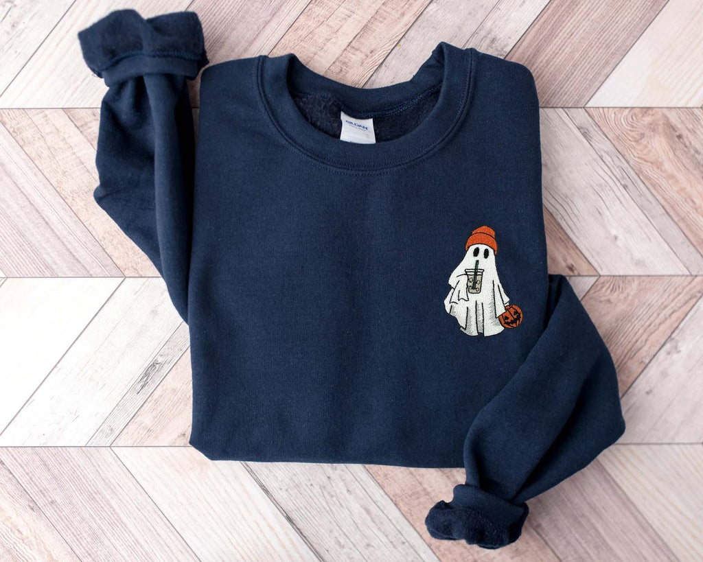 Little Ghost Ice Coffee Sweatshirt