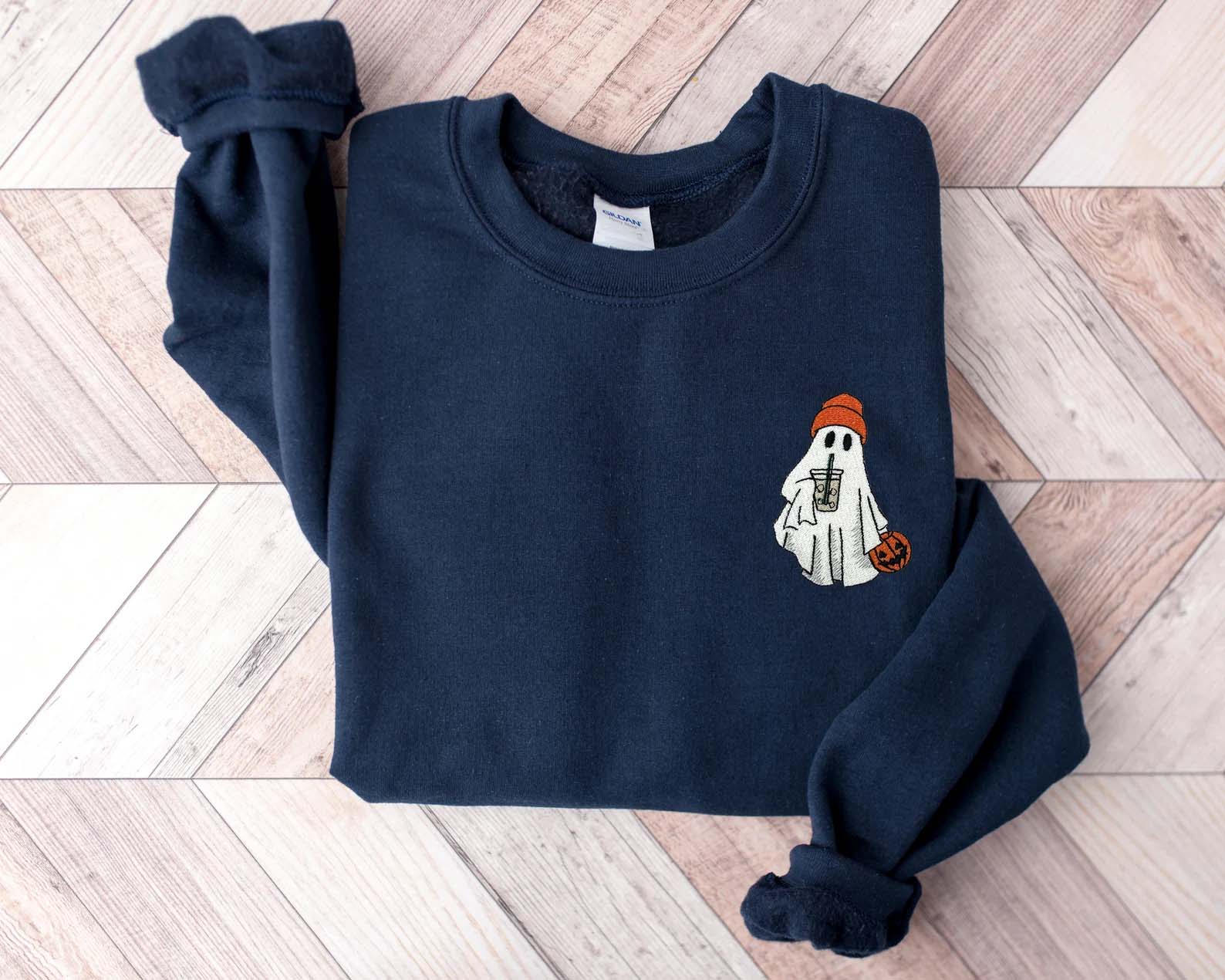 Little Ghost Ice Coffee Sweatshirt