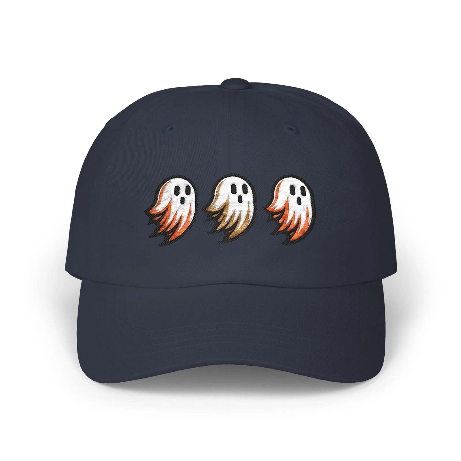 Ghost Trio Classic Cap, Halloween Hat